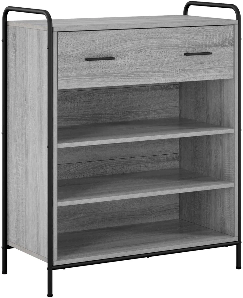 Batu skrynia 76 x 36,5 x 93 cm Apdirbta mediena Pilka Sonoma