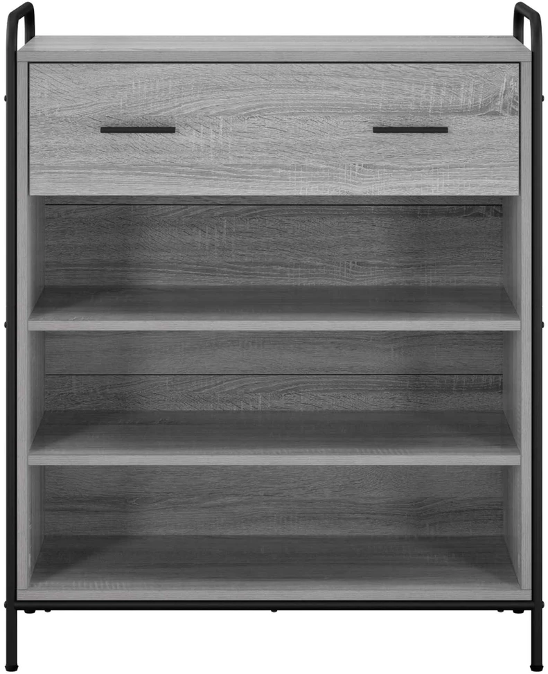 Batu skrynia 76 x 36,5 x 93 cm Apdirbta mediena Pilka Sonoma
