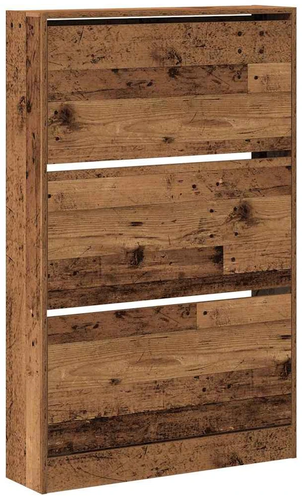 Batu skrynia 80 x 21 x 125,5 cm Apdirbta mediena Senas medis