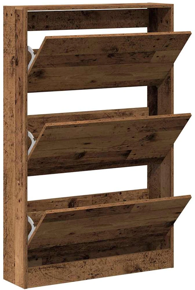 Batu skrynia 80 x 21 x 125,5 cm Apdirbta mediena Senas medis