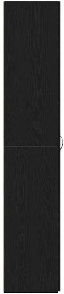 Batu skrynia 80 x 35.5 x 180 cm Apdirbta mediena Juoda