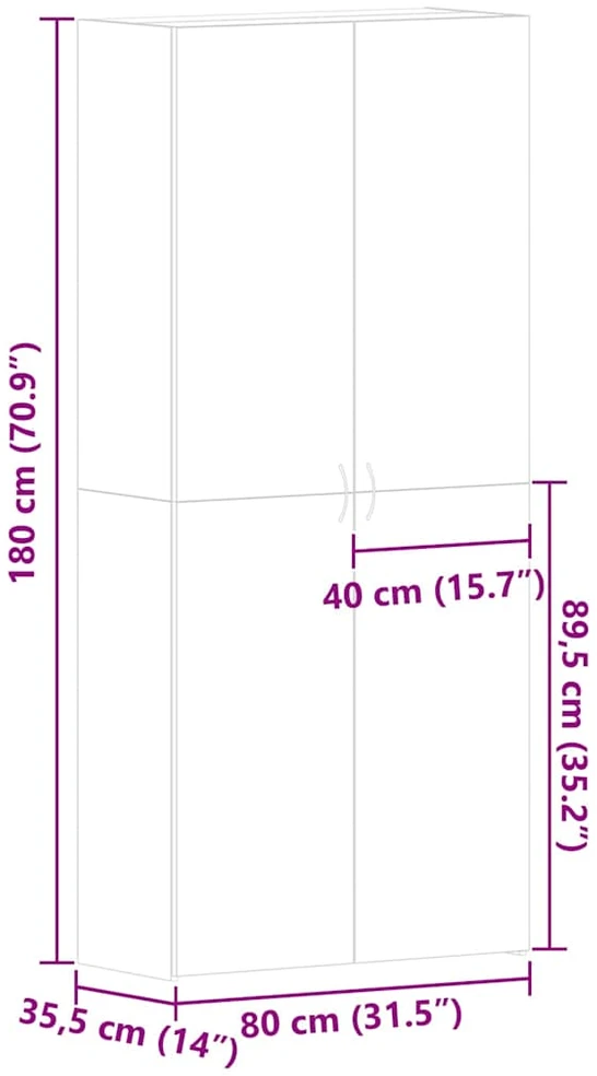 Batu skrynia 80 x 35.5 x 180 cm Apdirbta mediena Juoda