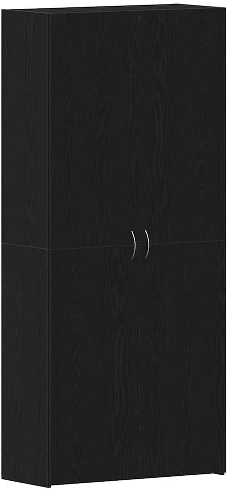 Batu skrynia 80 x 35.5 x 180 cm Apdirbta mediena Juoda