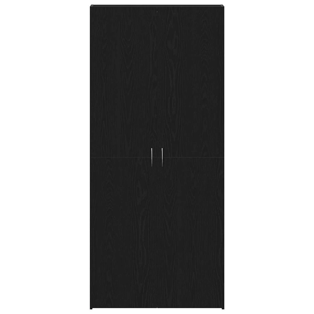 Batu skrynia 80 x 35.5 x 180 cm Apdirbta mediena Juoda