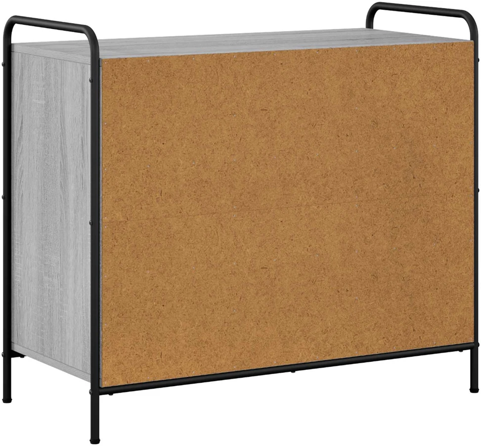 Batu skrynia 85 x 39,5 x 75 cm Apdirbta mediena Pilka Sonoma