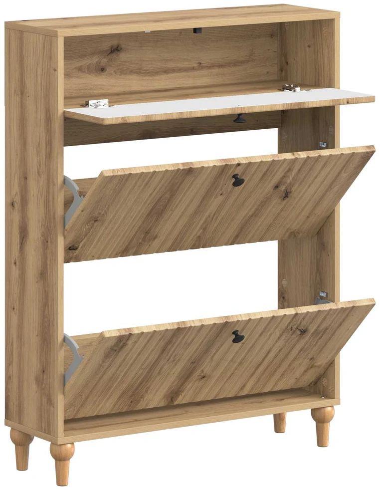 Batu skrynia ALKMAAR 78 x 24 x 103 cm Apdirbta mediena
