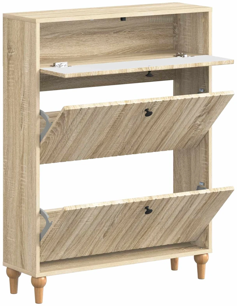Batu skrynia ALKMAAR 78 x 24 x 103 cm Apdirbta mediena