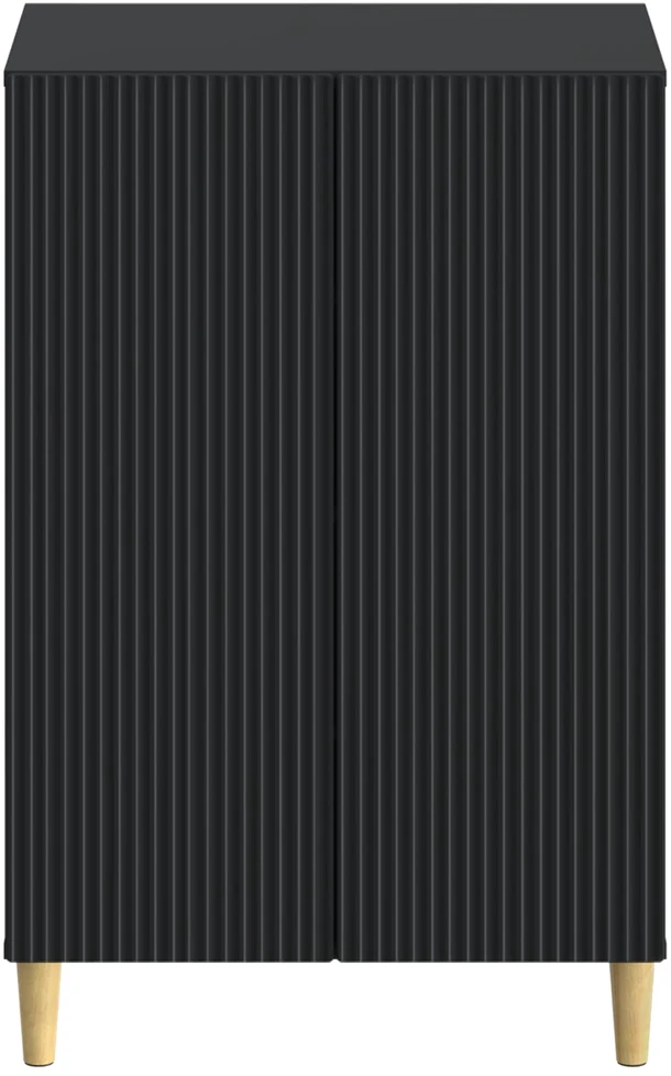 Batu skrynia ARNHEM 59,5 x 39,5 x 90 cm Apdirbta mediena Juoda