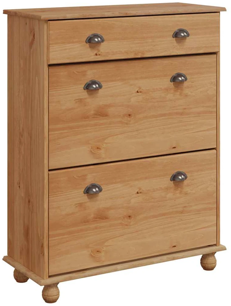 Batu skrynia ASKIM Ruda 85 x 35 x 108 cm Kietos pušies mediena