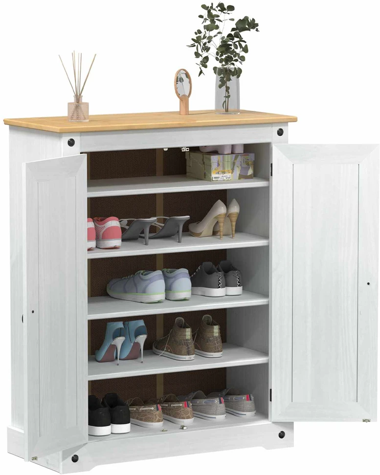 Batu skrynia Balta 86 x 38,5 x 108 cm Kietos pušies mediena