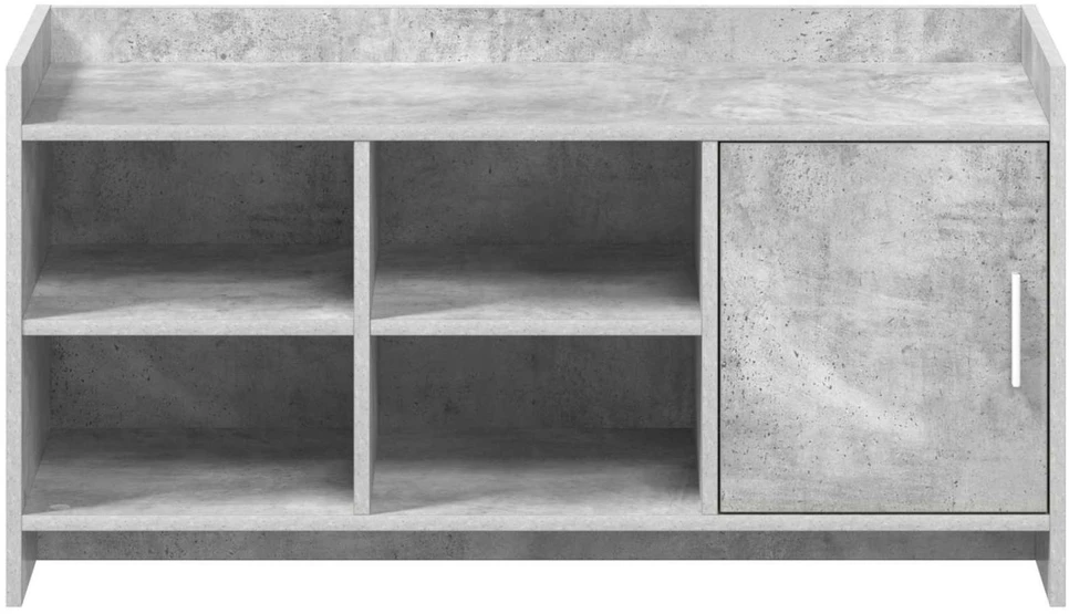 Batu skrynia Betono pilka 100 x 39,5 x 51 cm Apdirbta mediena