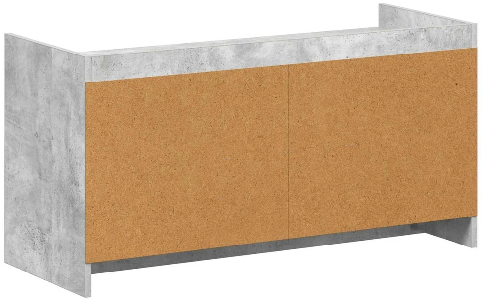 Batu skrynia Betono pilka 100 x 39,5 x 51 cm Apdirbta mediena