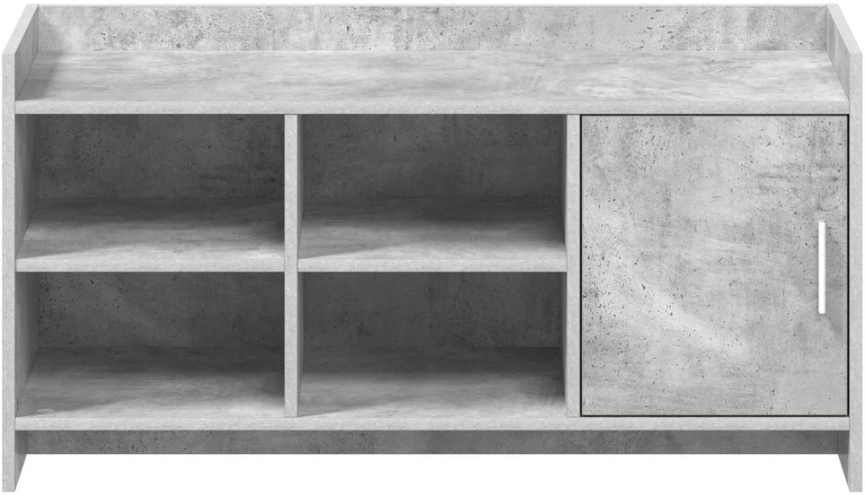 Batu skrynia Betono pilka 100 x 39,5 x 51 cm Apdirbta mediena