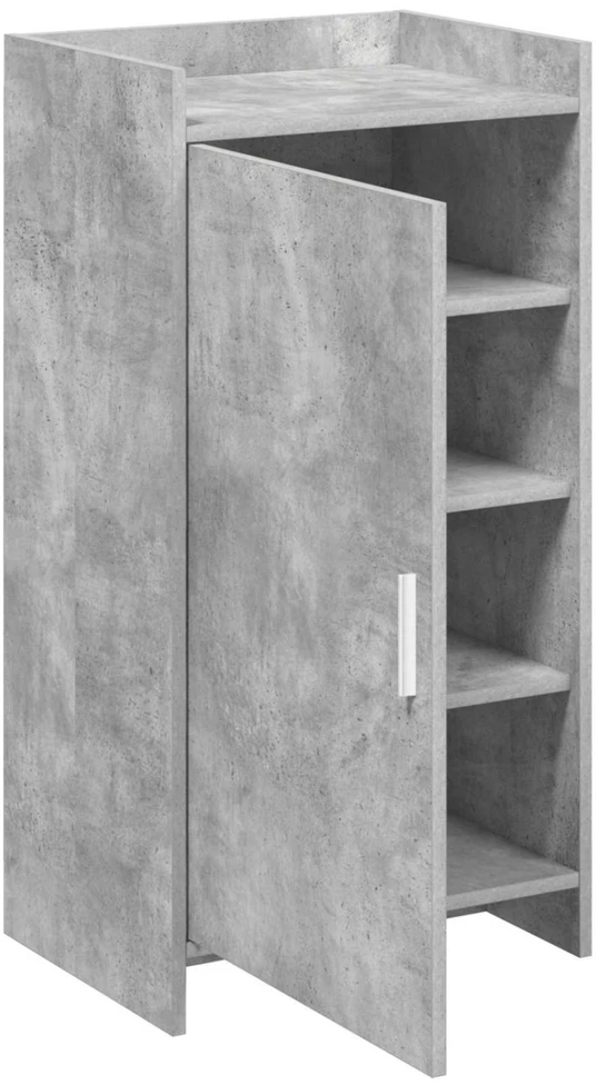 Batu skrynia Betono pilka 48 x 36 x 92 cm Apdirbta mediena