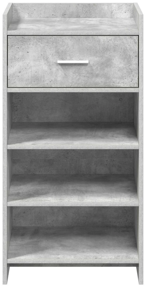 Batu skrynia Betono pilka 48 x 36 x 92 cm Apdirbta mediena