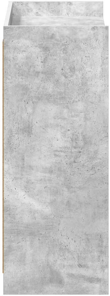 Batu skrynia Betono pilka 73,5 x 36 x 92 cm Apdirbta mediena