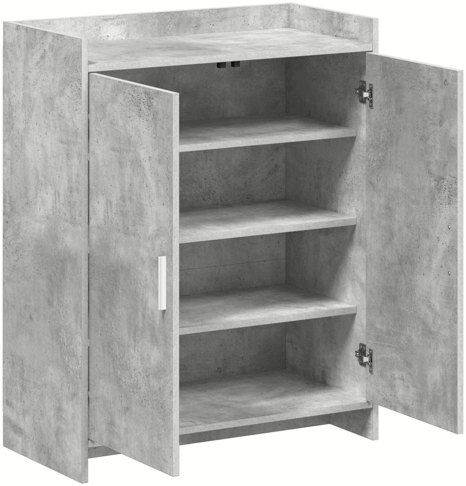 Batu skrynia Betono pilka 73,5 x 36 x 92 cm Apdirbta mediena