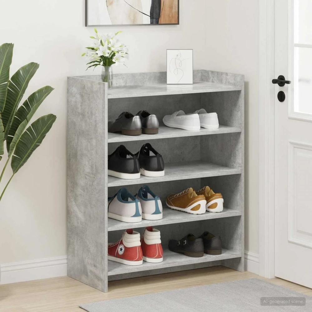 Batu skrynia Betono pilka 73,5 x 36 x 92 cm Apdirbta mediena