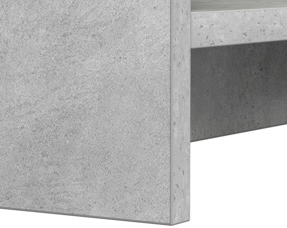 Batu skrynia Betono pilka 73,5 x 36 x 92 cm Apdirbta mediena
