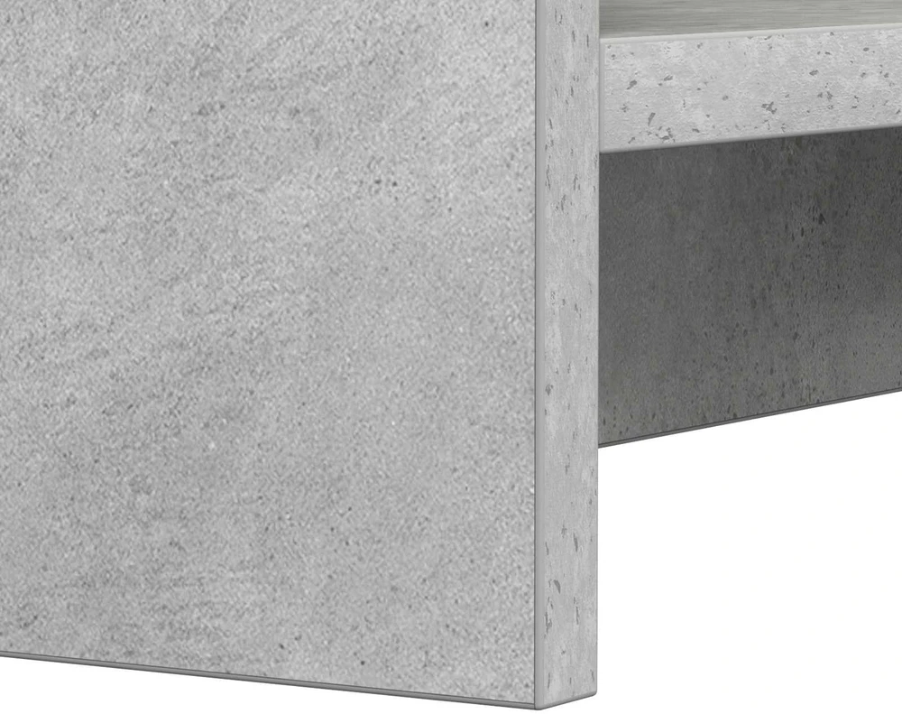 Batu skrynia Betono pilka 73,5 x 36 x 92 cm Apdirbta mediena