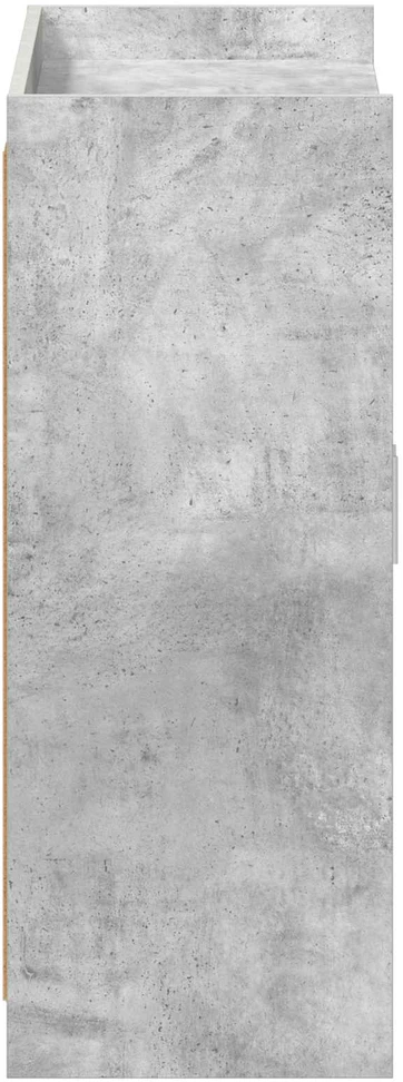 Batu skrynia Betono pilka 73,5 x 36 x 92 cm Apdirbta mediena