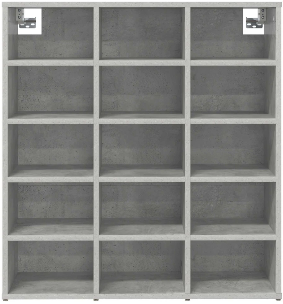 Batu skrynia 77,5 x 30 x 83,5 cm Apdirbta mediena Betono pilka