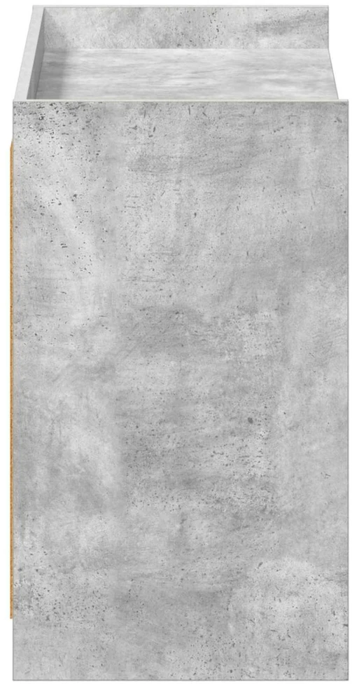 Batu skrynia Betono pilka 85 x 39,5 x 70 cm Apdirbta mediena