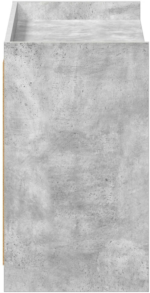 Batu skrynia Betono pilka 85 x 39,5 x 70 cm Apdirbta mediena