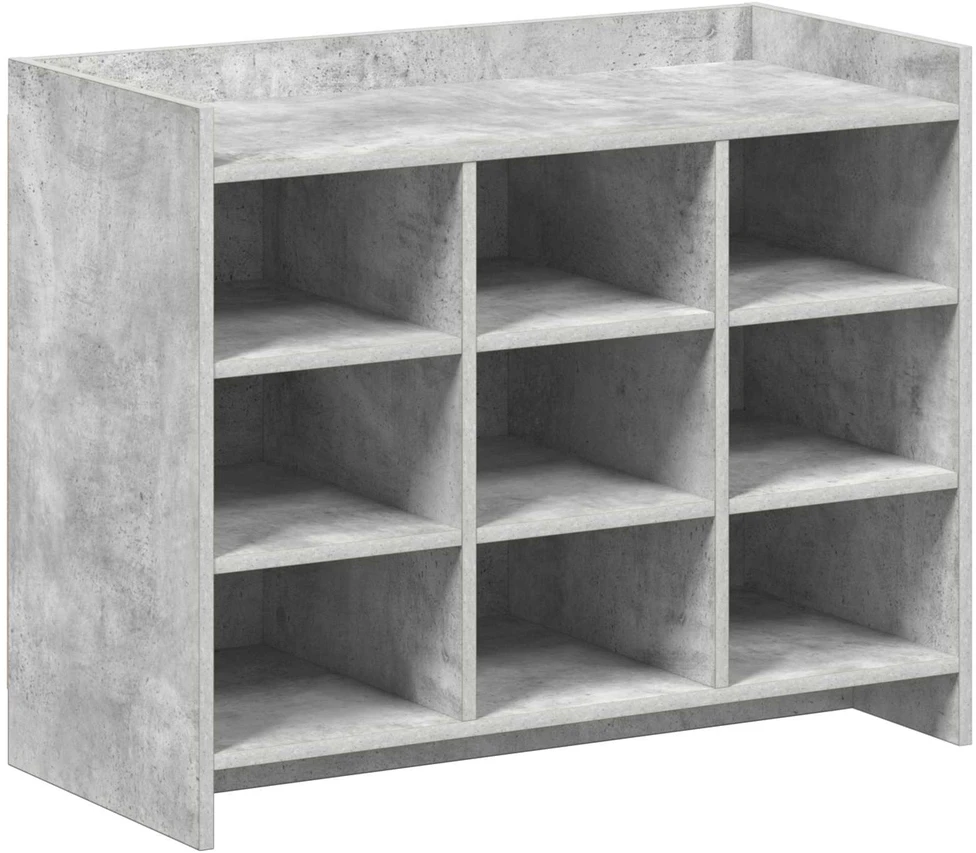 Batu skrynia Betono pilka 85 x 39,5 x 70 cm Apdirbta mediena