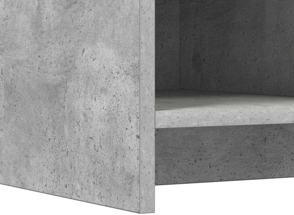 Batu skrynia Betono pilka 85 x 39,5 x 70 cm Apdirbta mediena