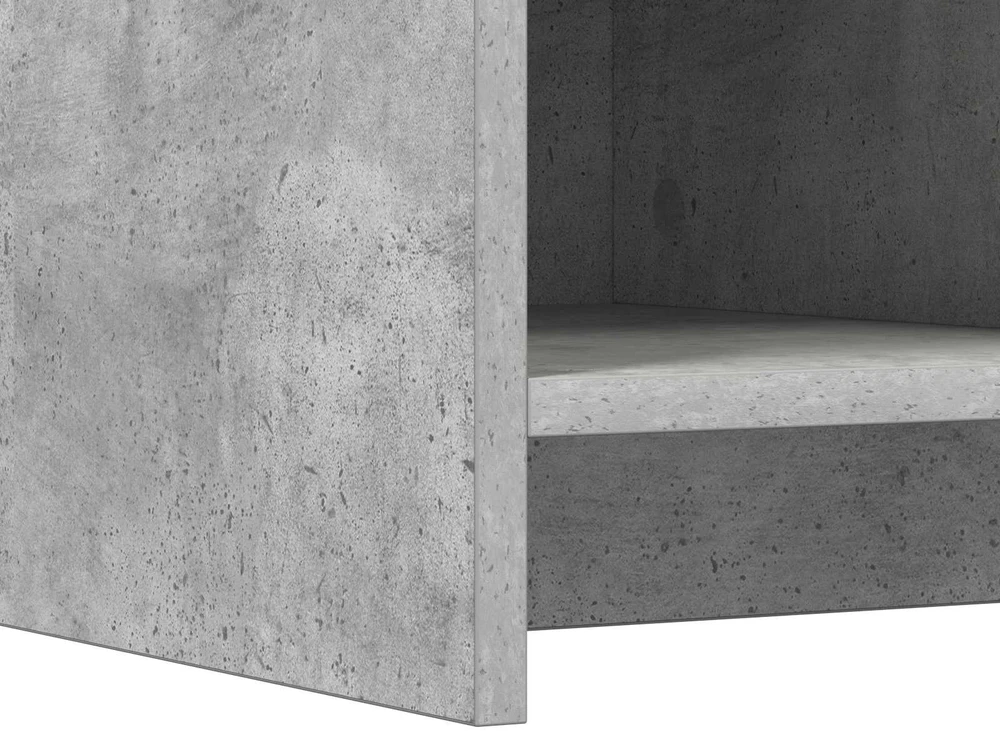 Batu skrynia Betono pilka 85 x 39,5 x 70 cm Apdirbta mediena