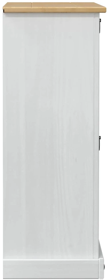 Batu skrynia Corona Balta 99 x 32 x 85 cm Kietos pušies mediena
