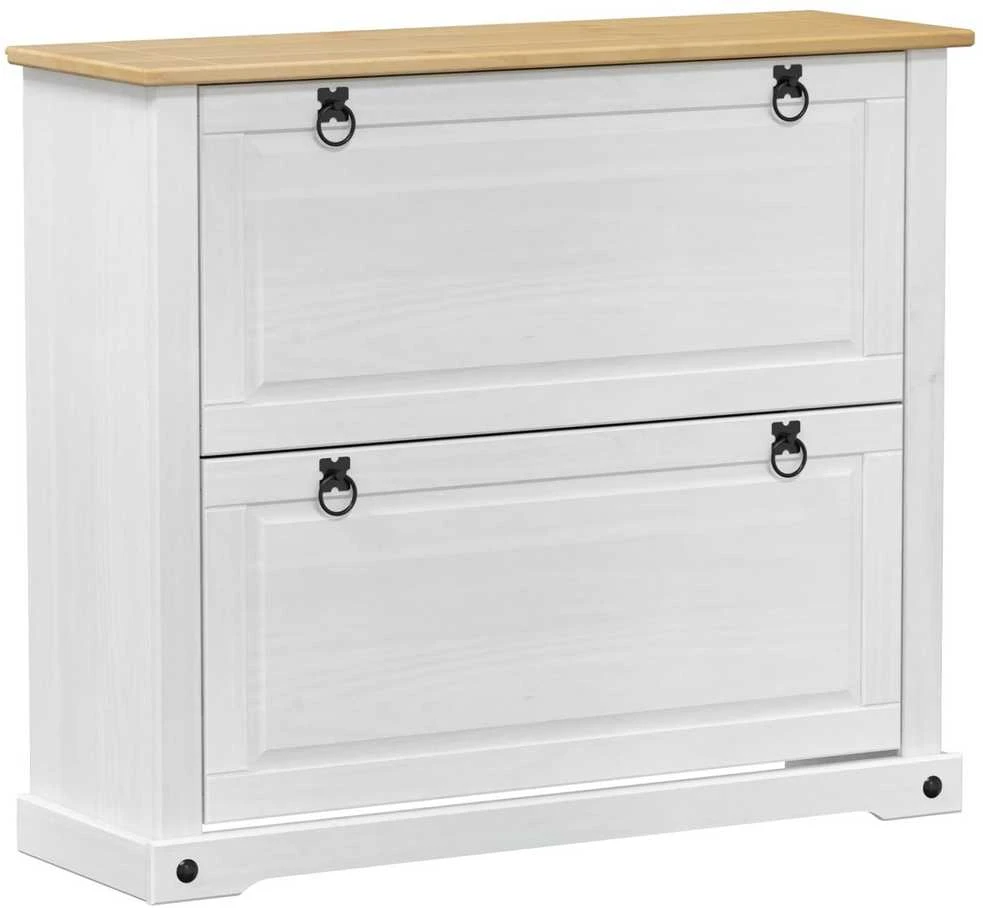 Batu skrynia Corona Balta 99 x 32 x 85 cm Kietos pušies mediena