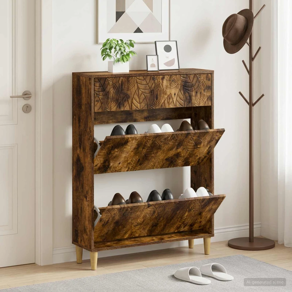 Batu skrynia DELFT 78 x 24 x 103 cm Apdirbta mediena