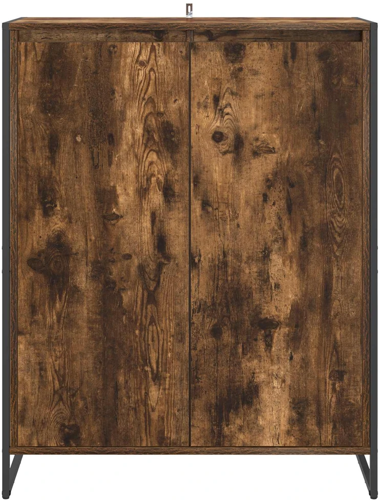 Batu skrynia Dūminis ąžuolas 79 x 36 x 100 cm Apdirbta mediena