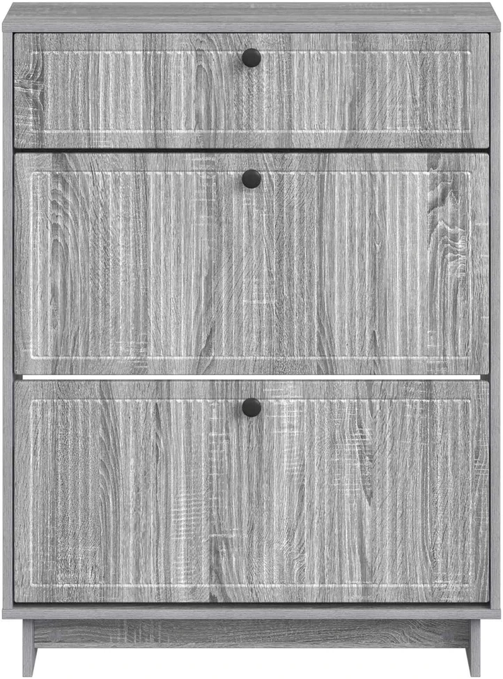 Batu skrynia EDE 78 x 24 x 103 cm Apdirbta mediena Pilka Sonoma