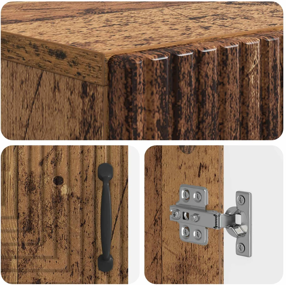 Batu skrynia HAARLEM 59,5 x 39,5 x 89,5 cm Apdirbta mediena