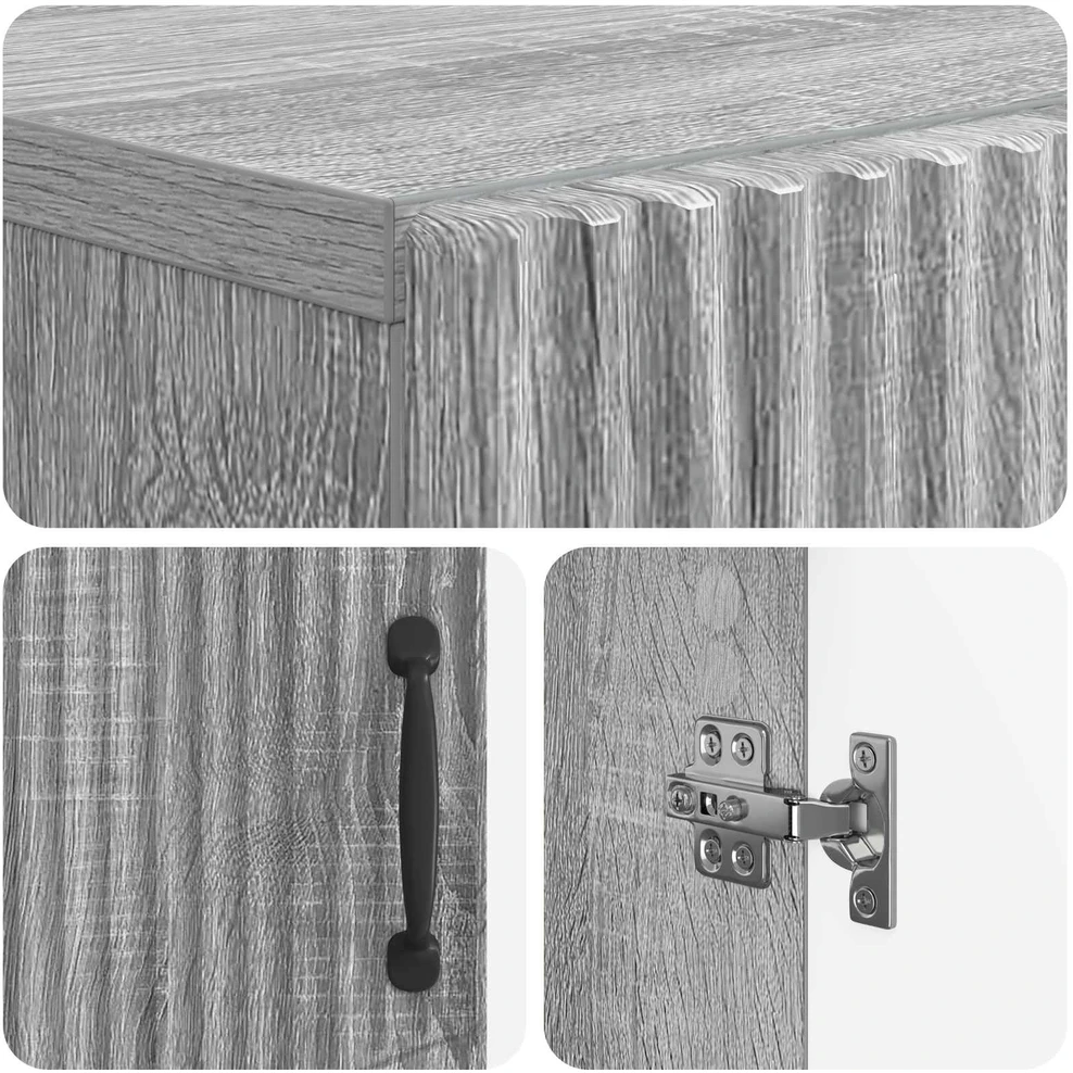 Batu skrynia HOORN 59,5 x 39,5 x 87 cm Apdirbta mediena