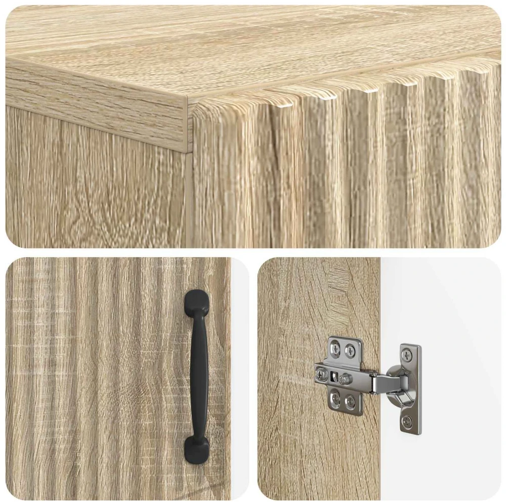 Batu skrynia HOORN 59,5 x 39,5 x 87 cm Apdirbta mediena