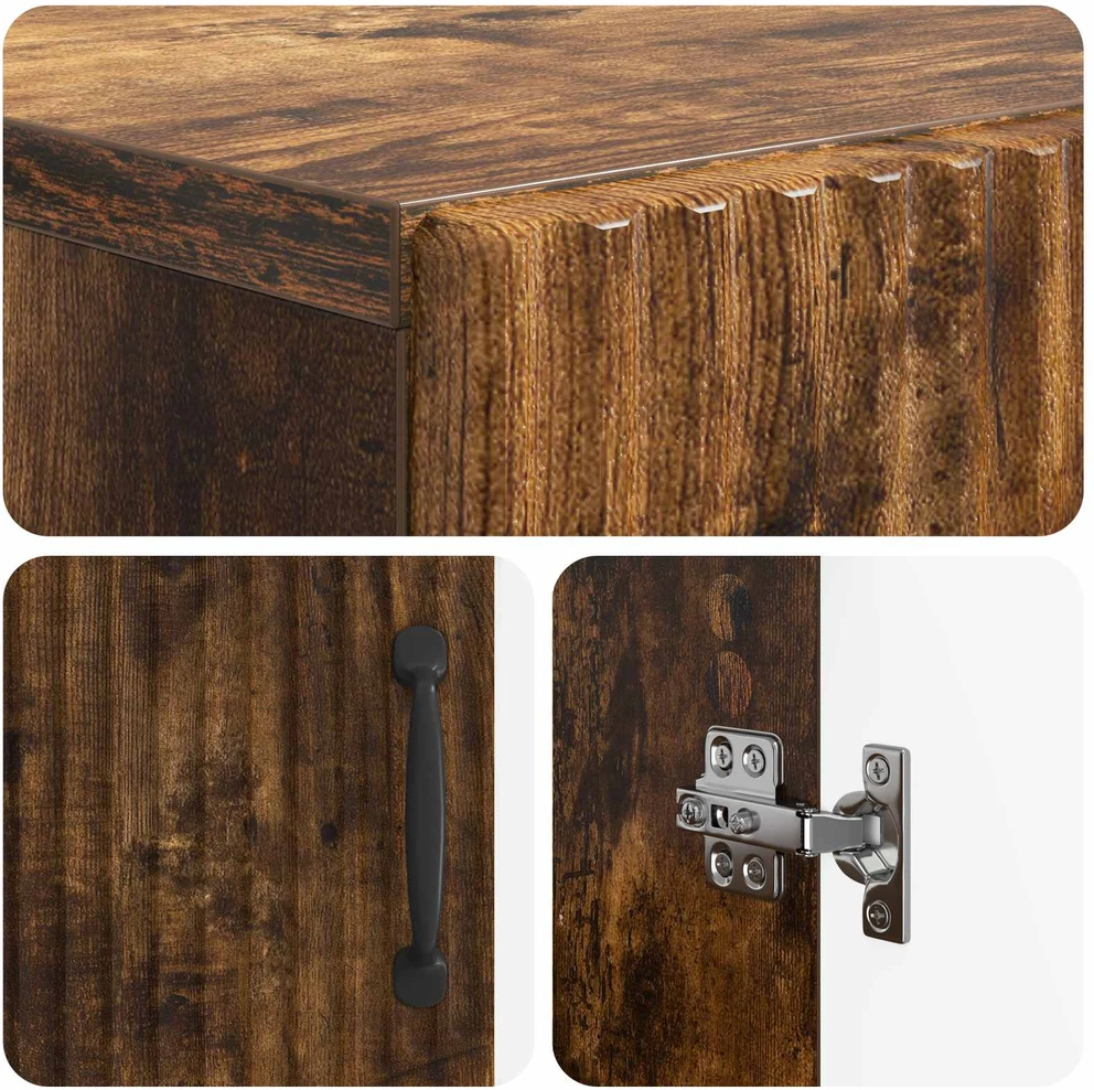 Batu skrynia HOORN 59,5 x 39,5 x 87 cm Apdirbta mediena