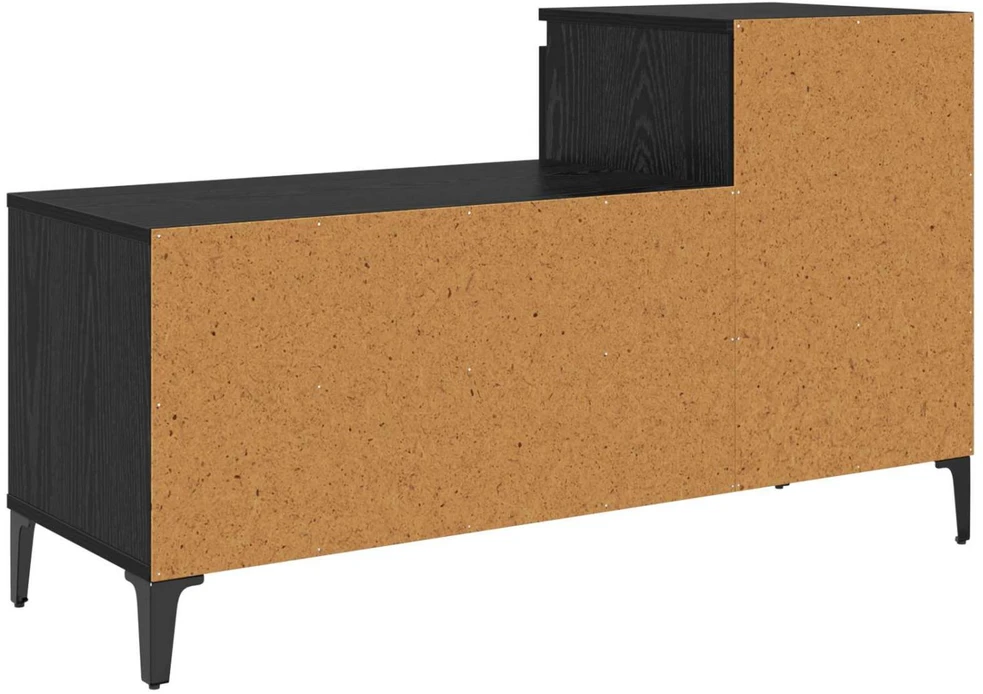 Batu skrynia 102 x 36 x 60 cm Apdirbta mediena Juodojo ąžuolo