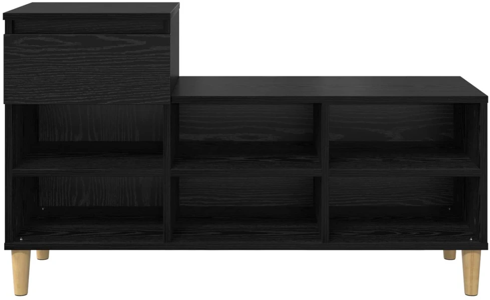 Batu skrynia 102 x 36 x 60 cm Apdirbta mediena Juodojo ąžuolo