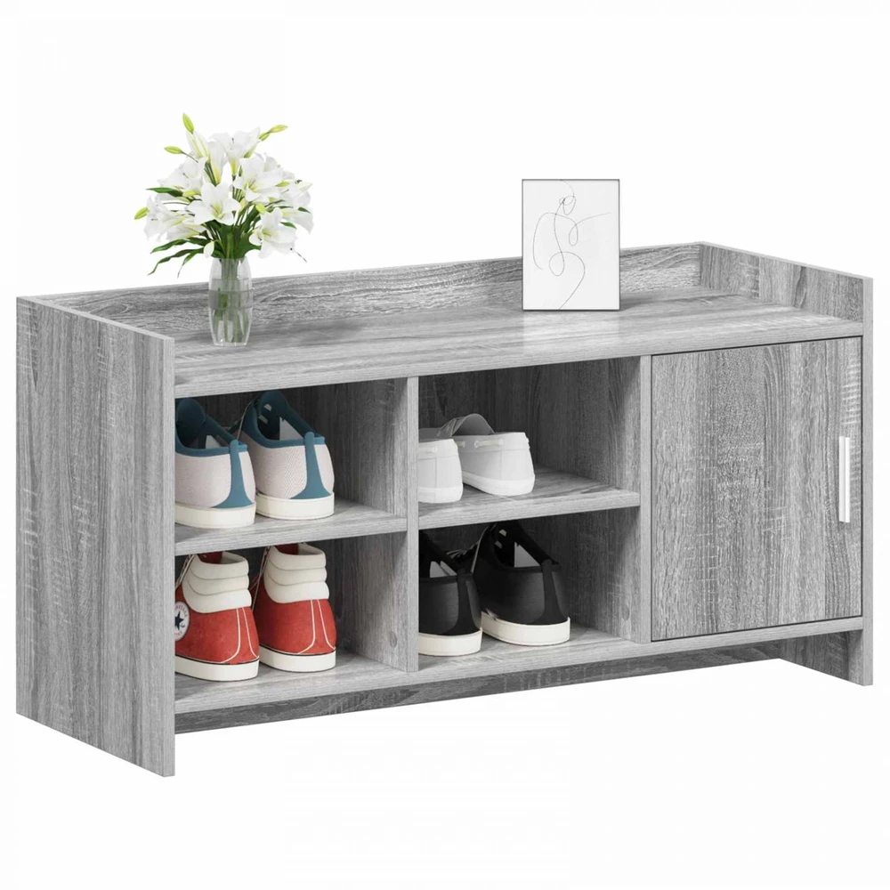 Batu skrynia Pilka Sonoma 100 x 39,5 x 51 cm Apdirbta mediena