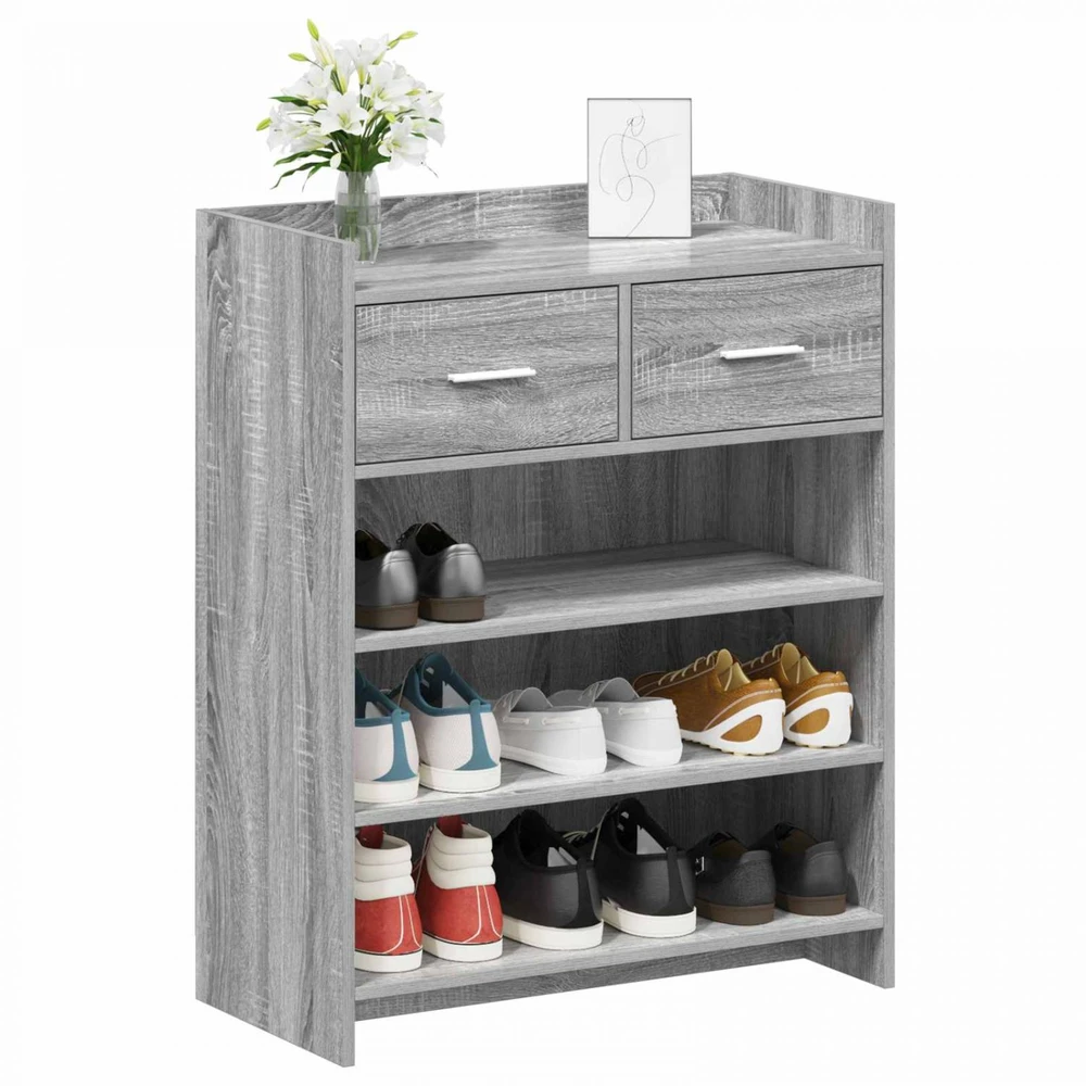 Batu skrynia 73,5 x 36 x 92 cm Apdirbta mediena Pilka Sonoma