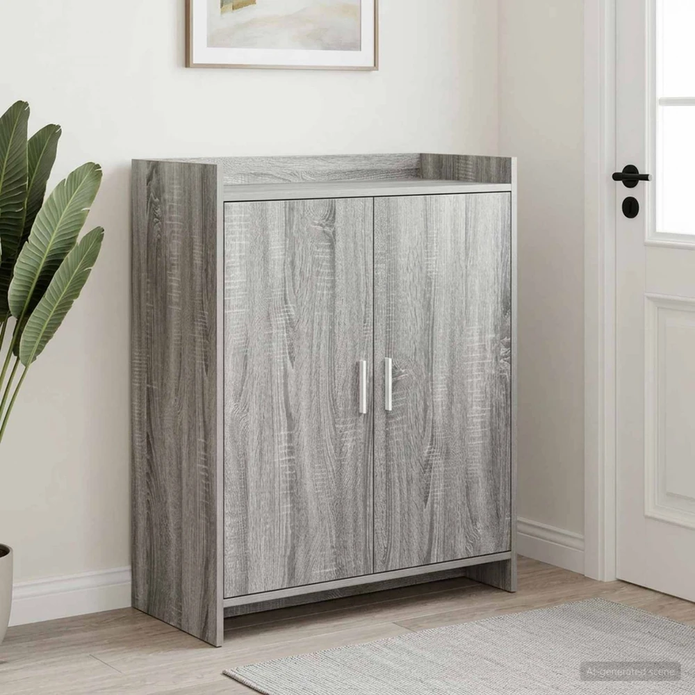 Batu skrynia Pilka Sonoma 73,5 x 36 x 92 cm Apdirbta mediena
