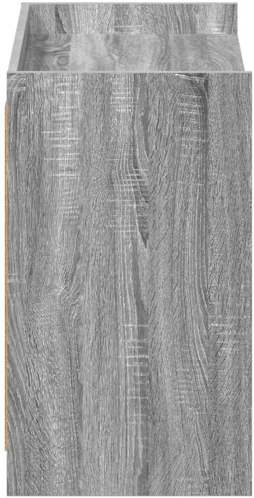 Batu skrynia Pilka Sonoma 85 x 39,5 x 70 cm Apdirbta mediena
