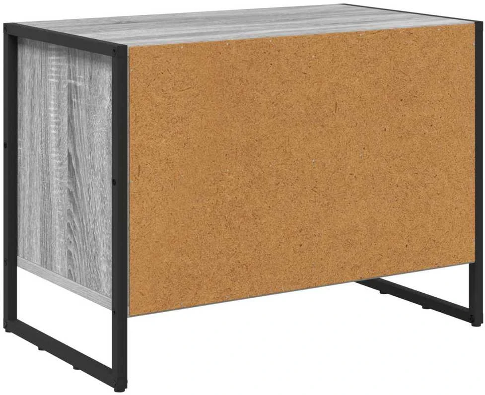 Batu skrynia 60 x 35 x 44 cm Apdirbta mediena Pilkas Sonoma