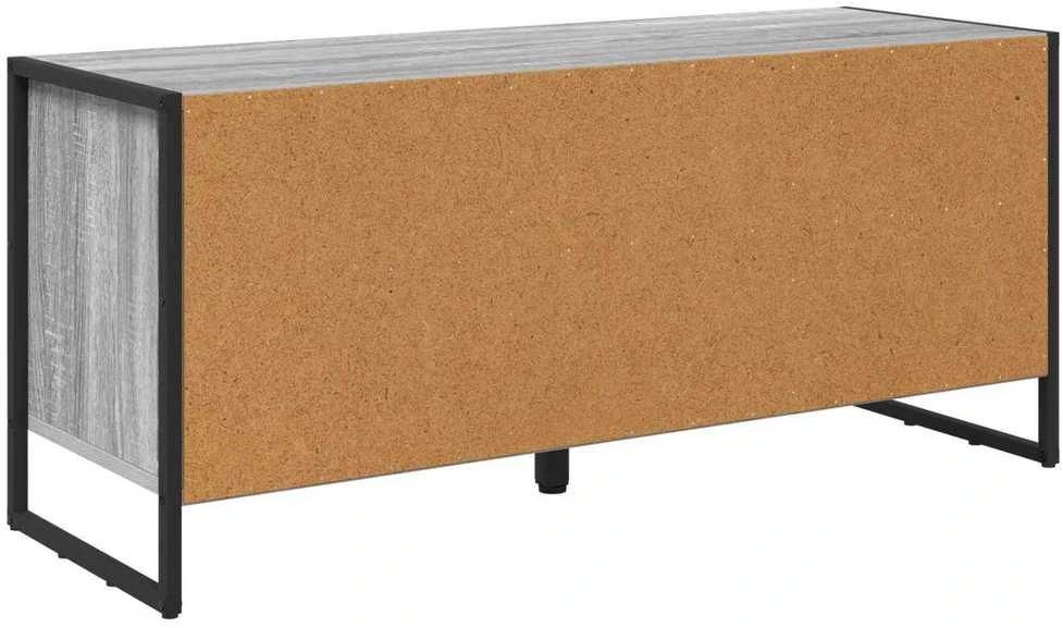 Batu skrynia 100 x 35 x 44 cm Apdirbta mediena Pilkas Sonoma