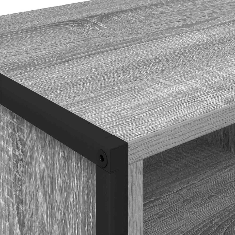 Batu skrynia 100 x 35 x 44 cm Apdirbta mediena Pilkas Sonoma