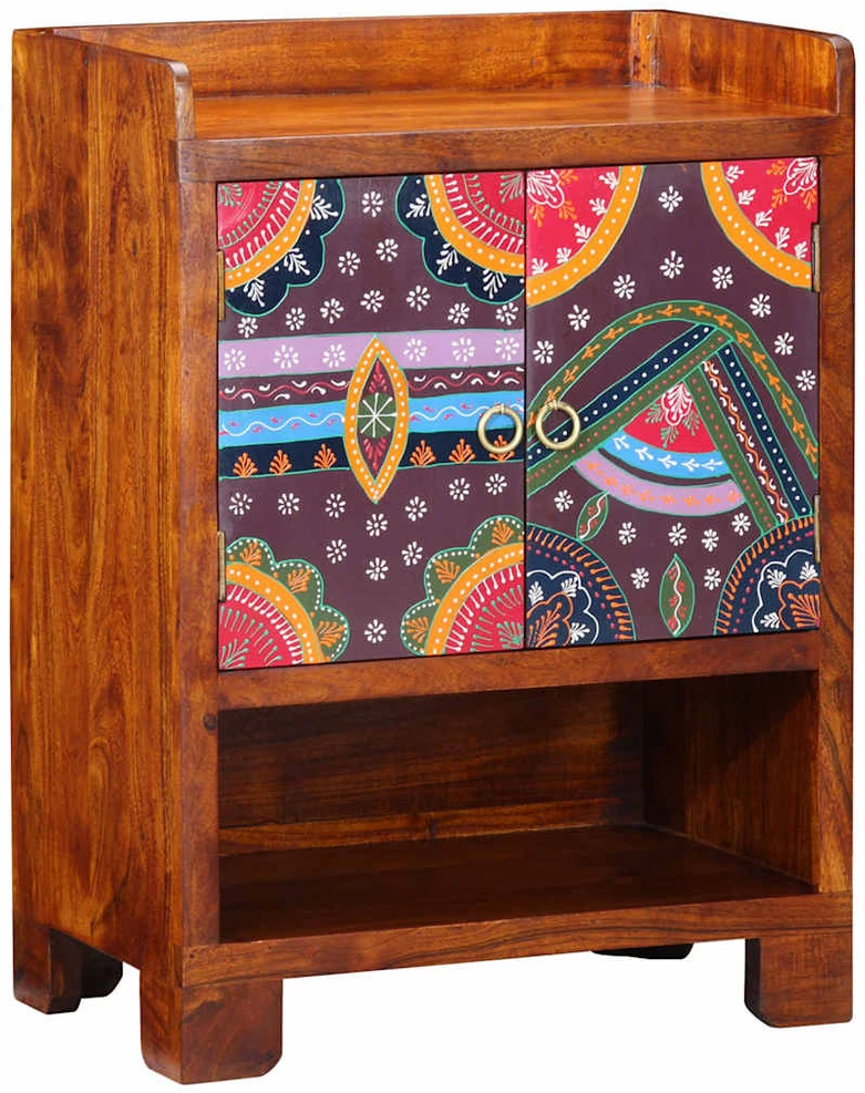 Batu skrynia Ruda 55 x 35 x 75 cm Kietos akacijos mediena